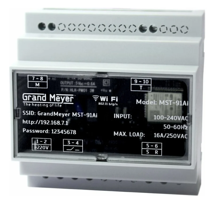 MST-91Ai Терморегулятор  комплект Grand Meyer