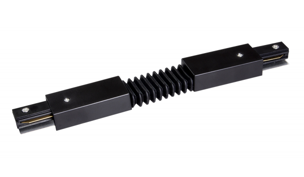 Коннектор Jazzway PTR CF-BL гибкий чёрный F-образный