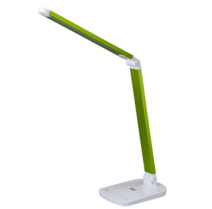 Светильник настольный TLD-521 Green/8W//LED/800Lm/5000K/Dimmer/Цвет-зеленый металлик