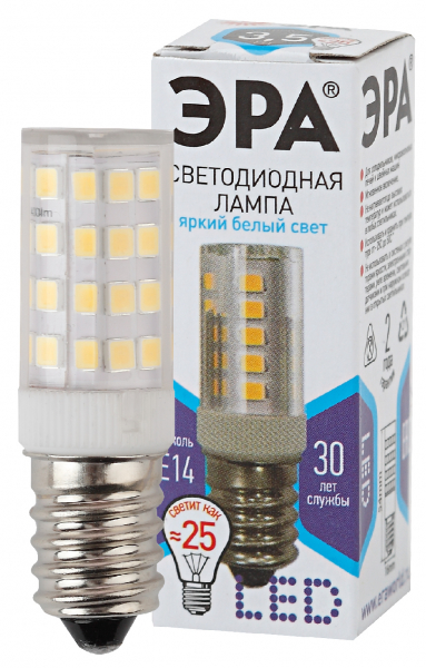 Светодиодная лампа ЭРА 3,5Вт 170-265В 4000К E14