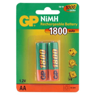 Аккумулятор GP R6 /180AAHC NiMH 1800 mAh BP-2 (кратно 2)