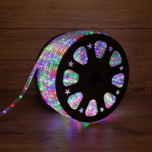 Дюралайт LED, свечение с динамикой (3W) - мультиколор (RYGB), 24 LED/м,  121-329-4  NEON-NIGHT 121-329-4 (кратно 100)