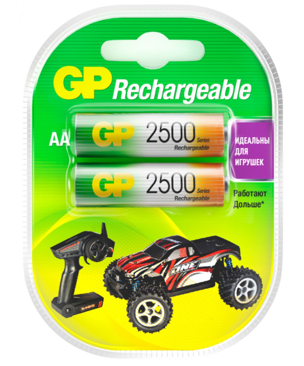 Аккумулятор GP R6 /250AAHC-UC2PET-G BP-2 (кратно 2)