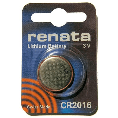 Батарейка &quot;таблетка&quot; RENATA CR 2016 (Li/MnO2 75mAh 3V)