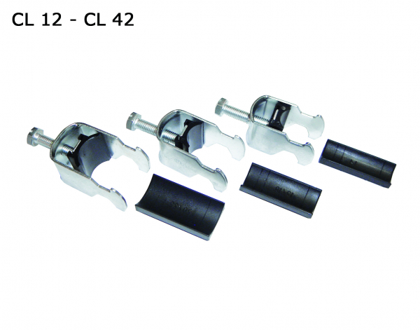 Зажим кабельный  CL 12 упак. 25 шт Провенто