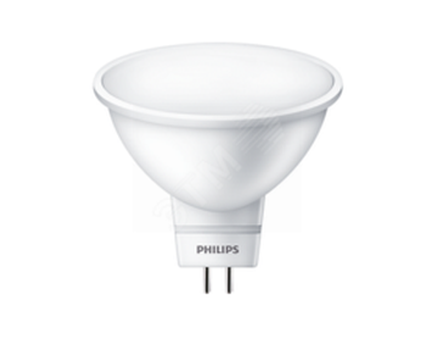 Светодиодная лампа PHILIPS MR16 5-50Вт 220В 2700К GU5.3