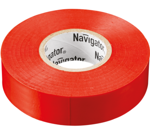 Изолента ПВХ красная 15мм 10м Navigator  NIT-B15-10/R  71 230