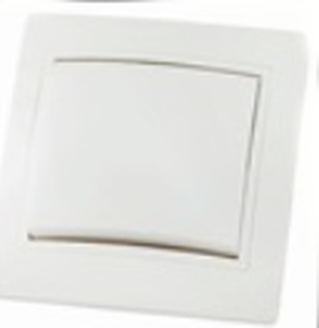TDM  Таймыр  Белый  Выключатель 1-клавишный 10А  (пром. упаковка, бакелит. основание) SQ1814-0501
