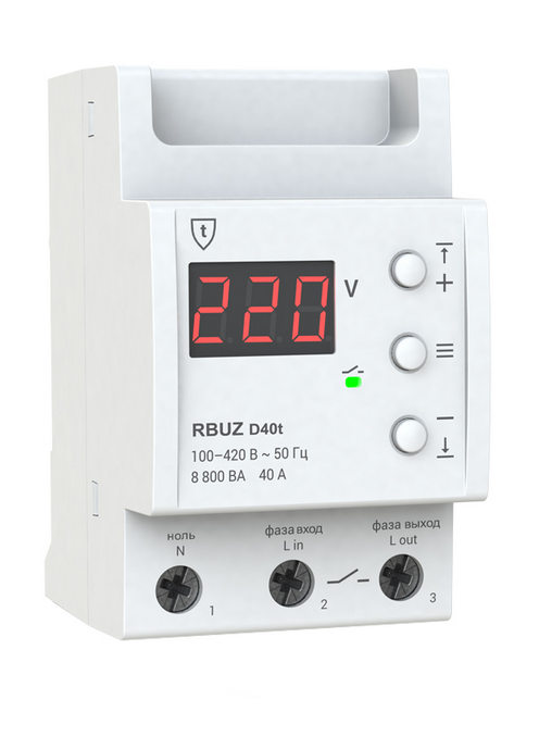 Реле напряжения D40t Rbuz