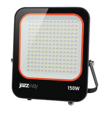 Прожектор светодиодный Jazzway  150Вт  6500К 13500лМ  IP65 80град  249х277х33