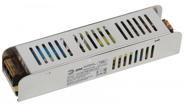 ЭРА Драйвер 12V 75Вт  IP20 188х46х35 LP-LED 75W-IP20-12V-S