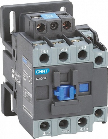 Контактор  120A  220В  2з+2р NXC-120 120A 220В/АС3 2НО+2НЗ 50Гц (R)(CHINT)