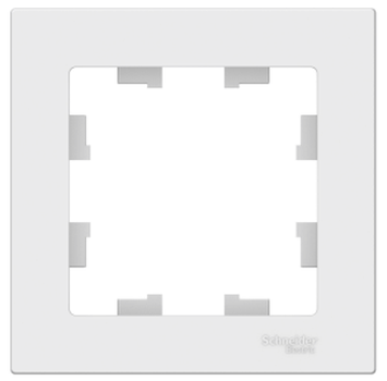 AtlasDesign  Белый  Рамка 1-местная ATN000101