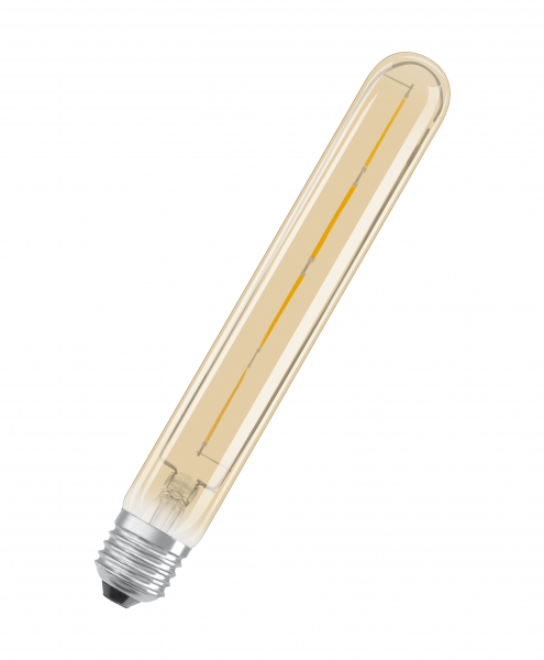 Светодиодная лампа OSRAM 4Вт 230В 2400К E27 филамент.