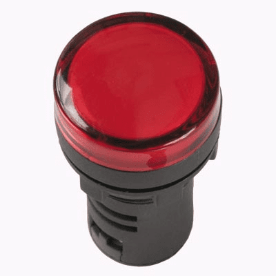 Лампа IEK AD-16DS 240В (красная)