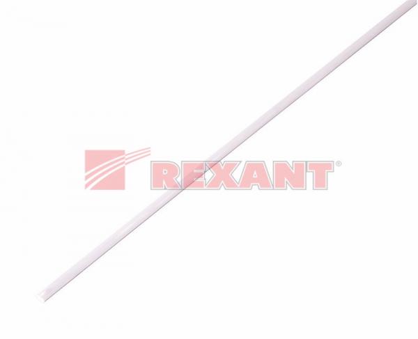 Трубка ТУТнг  25/12,5 белая 1 м  REXANT 22-5001