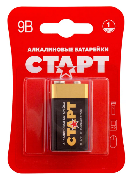 Батарейка &quot;Крона&quot; Старт 6LR61-BL1