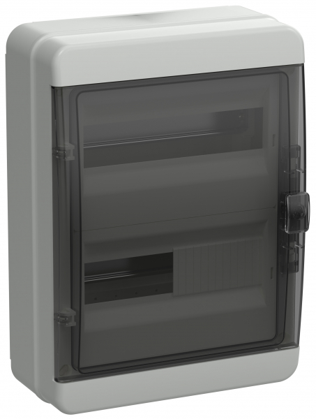 Бокс КМПн-24 IP65 черная прозрачная дверь TEKFOR IEK