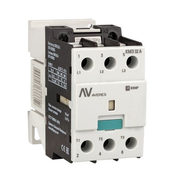 Контактор   32A  230В  1НО КМЭ 32А 230В АС EKF AVERES