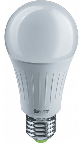 Светодиодная лампа Navigator A60 12Вт 230В 4000K E27 пошагово диммируемая