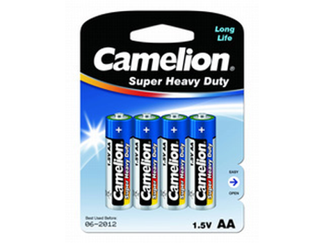 Батарейка AA CAMELION R6 Extra HD BP4 (кратно 4)