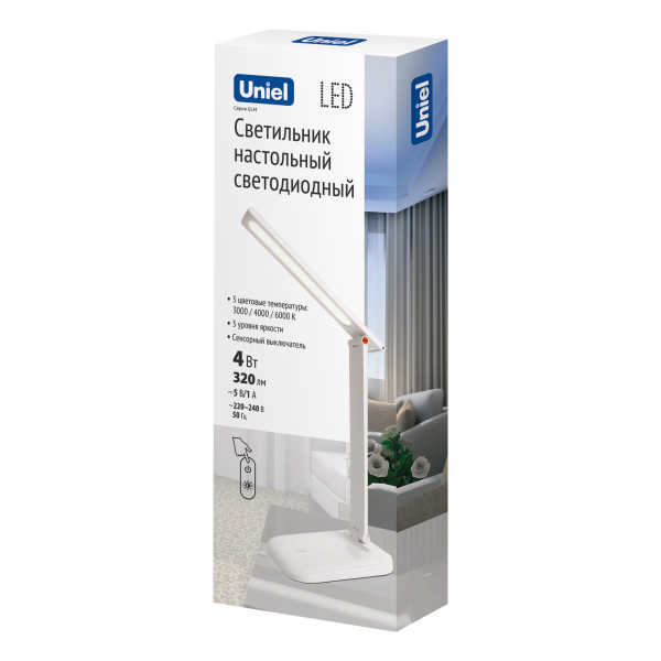 Uniel ULM-D607 4W/3000-6000K/DIM WHITE