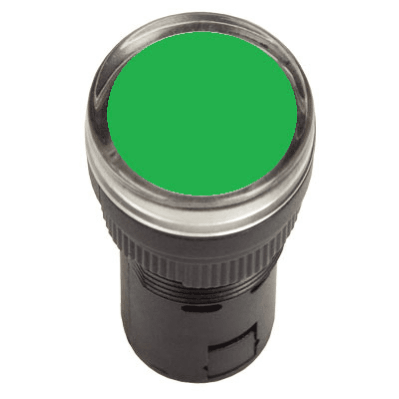 Лампа IEK AD-16DS 24В (зеленый) светодиод