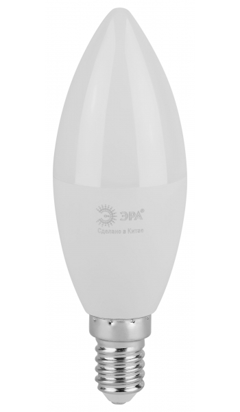 Лампочка светодиодная ЭРА GREEN LINE LED B35-10W-840-E14 GL E14 10 Вт свеча яркий белый свет (кратно 1)