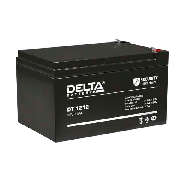 Аккумулятор DELTA  DT 1212 12V 12Ah