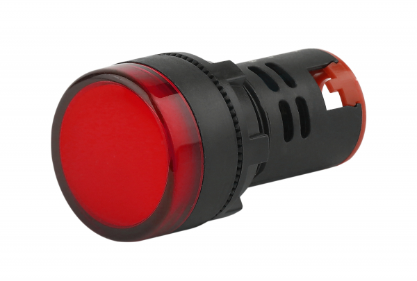 ЭРА Лампа AD22DS(LED)матрица d22мм красный 24В AC/DC (10/1000/12000)