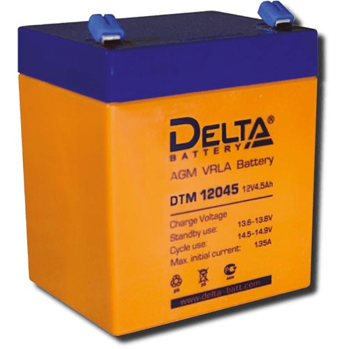 Аккумулятор DELTA DTM12045 12V, 4,5Ah (кратно 1)