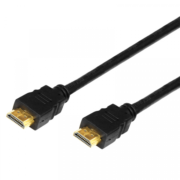 Шнур  HDMI - HDMI  gold  1.5М  без фильтров  (PE bag)  PROCONNECT 17-6203-8