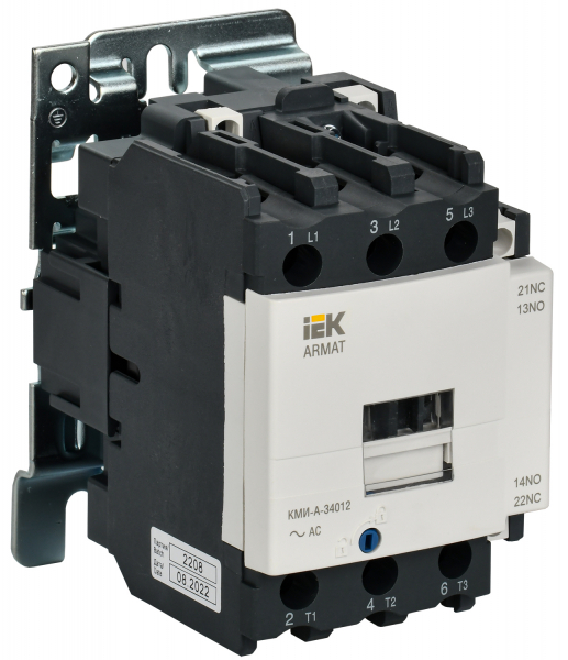 Контактор   40A  48В  1НО+1НЗ КМИ-А-34012 LC1D 40А 48В/АС3 1НО/1НЗ ARMAT IEK