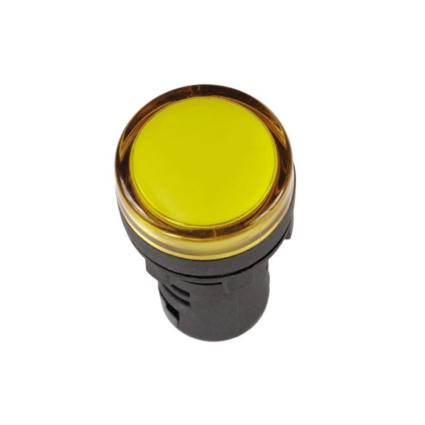 Лампа IEK AD-16DS 24В (желтый) светодиод