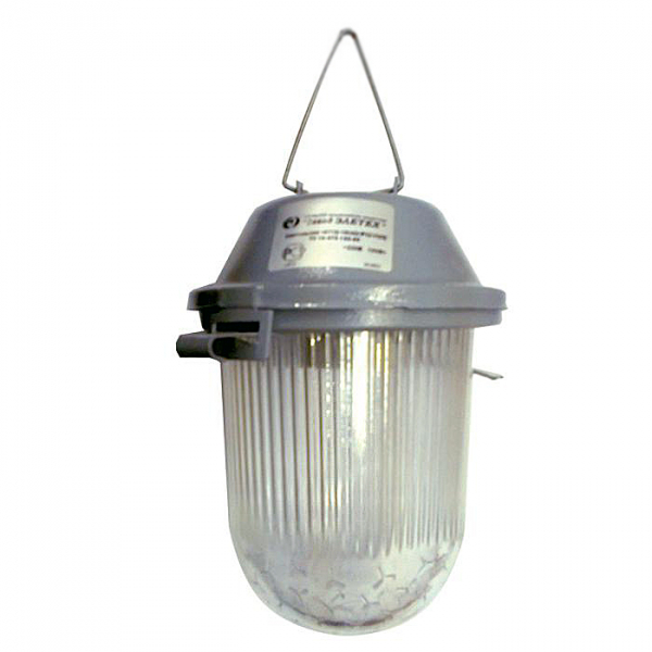 Светильник НСП 02-100-001 IP52 корпус серый  ГУ Желудь Элетех
