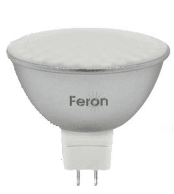 Светодиодная лампа Feron MR16  7Вт 230В 2700K G5.3