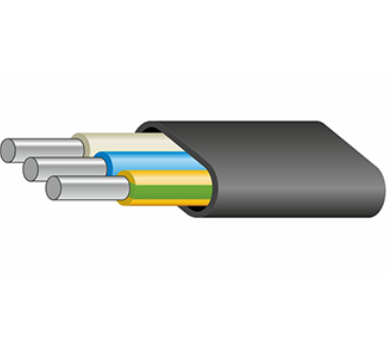 АВВГ п-0,66 3х 2,5 (ож) кабель ГОСТ комплектация Толедо (бухта 20)