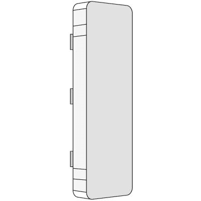 DKC  LAN  Белый  Заглушка  150x80 00880