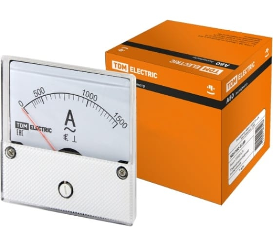 Амперметр А80 800А/5А-2,5, трансформаторного включения, (поверенный), TDM
