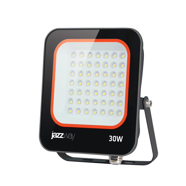 Прожектор светодиодный Jazzway  30Вт  6500К 2700лМ  IP65 80град  154х170х31