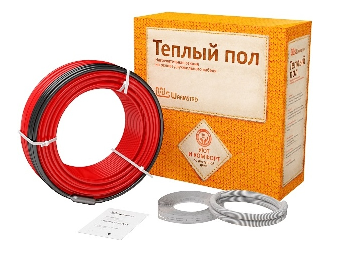 Кабель нагревательный "Warmstad" WSS 35,0 м/485 Вт