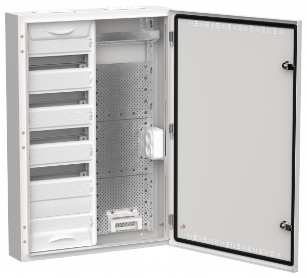 Щит ЩРн-60 (2х60) 835x570x140 белый TITAN 5 IEK (кратно 1)