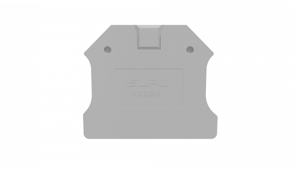 Крышка защитная для клемм проходных 1-1 TU сеч. 2.5мм2, сер.