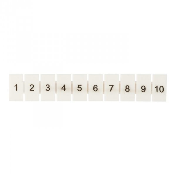 Маркеры для JXB-ST 2,5 с нумерацией 1-10 (10 шт.) EKF
