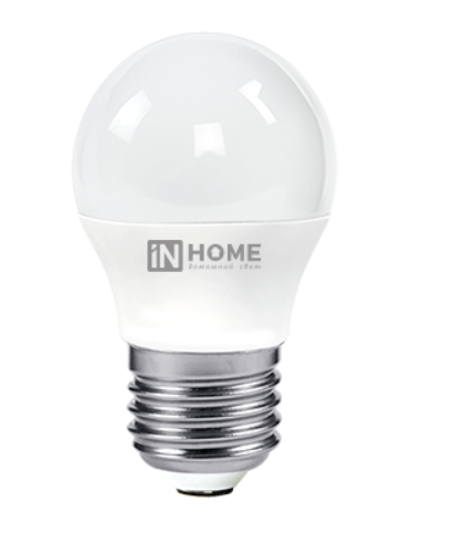 Светодиодная лампа IN HOME P45  8Вт 230В 4000К Е27
