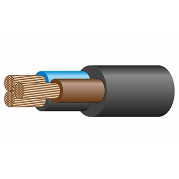 Кабель медный силовой гибкий КГтп-ХЛ-380/660-3 3х6 БРЭКС