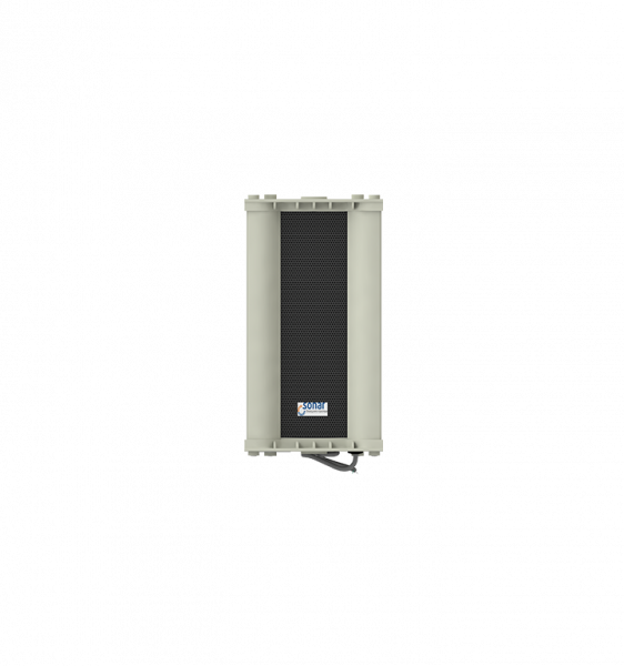 Акустическая система всепогодная двухполосная (колонного типа) Sonar SCS-810 - , 10/5Вт, 140Hz-18kНz, чувствительность 90±3 дБ, максимальное звуковое давление 100±3дБ, 258x151x125мм, 2.0кг, алюминий, IP56