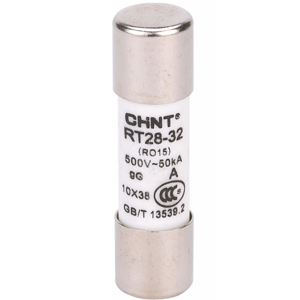 Плавкая вставка цилиндрическая RT28-32 32A 10х38 (R)CHINT)