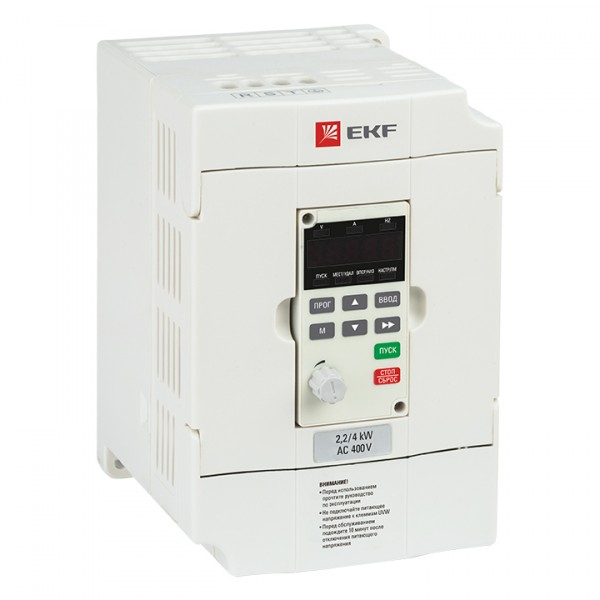 Частотный преобразователь 5,5/7,5кВт 3х400В VECTOR-75 EKF