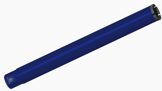Алмазная коронка Diamond Hit DH525 52 мм DH-D525 Ø052/0450.05.1¼, предназначена для работы  с микроударом,  в сухую (без подачи СОЖ)
